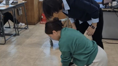 심폐소생술 시연장면(130기훈련생들)