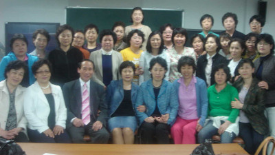 교육생 단체사진...